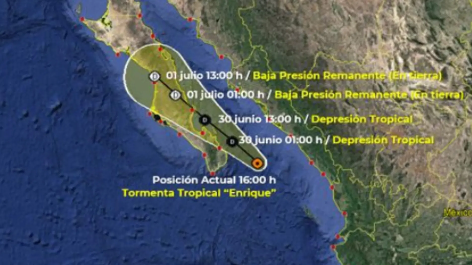 tormenta enrique